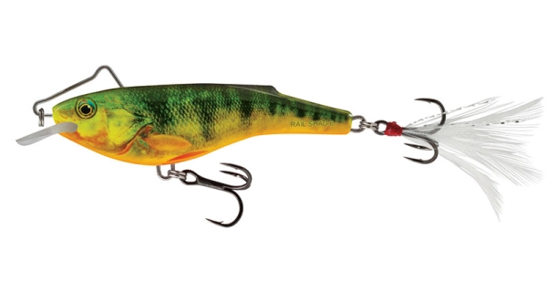 SALMO - Rail shad sinking - 6 cm supernatural hot perch