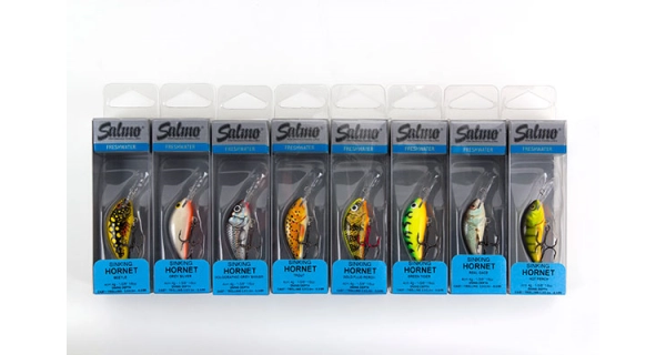 SALMO - Wobler Hornet sinking - 4 cm green tiger
