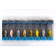 SALMO - Wobler Hornet sinking - 6 cm holographic grey shiner