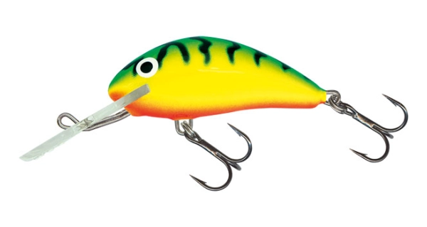 SALMO - Wobler Hornet Sinking Green Tiger 5 cm