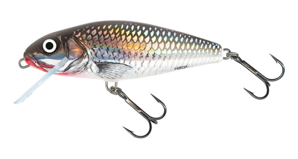 SALMO - Wobler Perch Floating Holographic Grey Shiner 12 cm