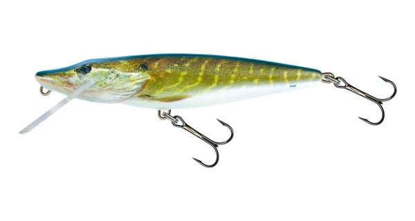 SALMO - Wobler Pike Floating Real Pike 11 cm