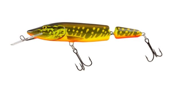 SALMO - Wobler Pike Jointed Deep Runner Hot Pike 13 cm 24 g