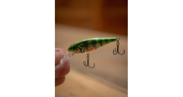 SALMO - Wobler Rattlin Executors SDR Clear 7 cm 8 g Hot Perch