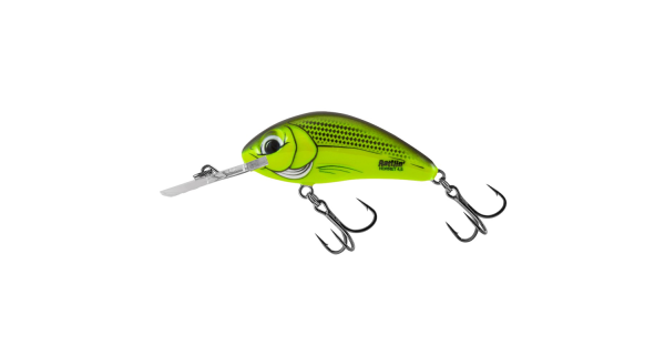 SALMO - Wobler Rattlin Hornet Floating 3,5 cm Chartreuse