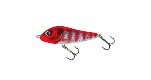 SALMO - Wobler Rattlin Slider Sinking 11 cm Holo Red Head Striper