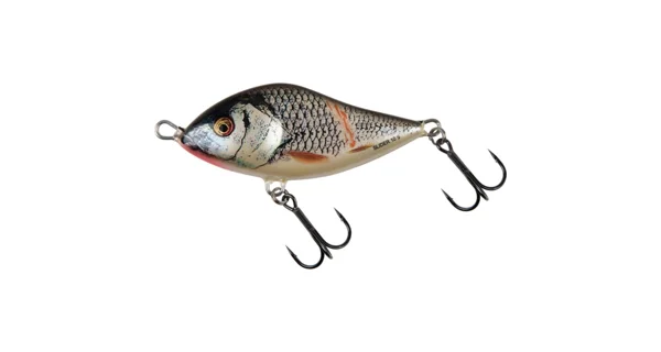 SALMO - Wobler Slider Sinking 10 cm 50 g Wounded Real Grey Shiner