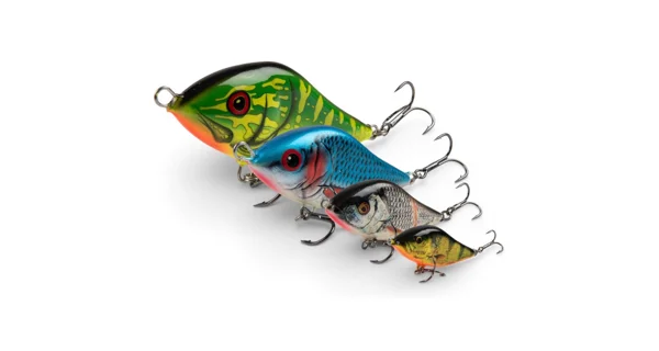 SALMO - Wobler Slider Sinking 12 cm 77 g Green Pike