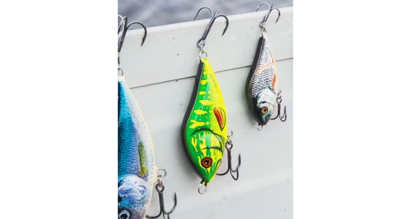 SALMO - Wobler Slider Sinking 12 cm 77 g Wounded Real Grey Shiner