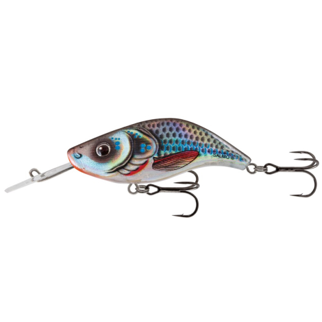SALMO - Wobler Sparky Shad Floating Holographic Shad 4 cm Silver