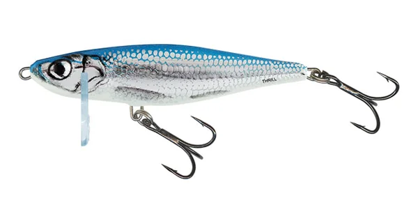 SALMO - Wobler Thrill Sinking 5 cm 6,5 g Black Metallic Bleak