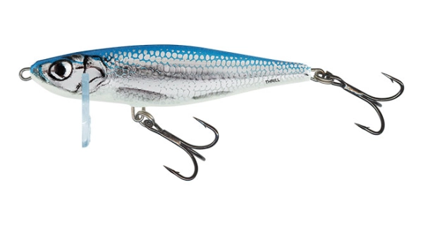 SALMO - Wobler Thrill Sinking 5 cm Black Metallic Bleak