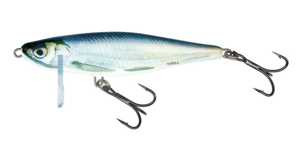 SALMO - Wobler Thrill Sinking 5 cm Black Metallic Bleak