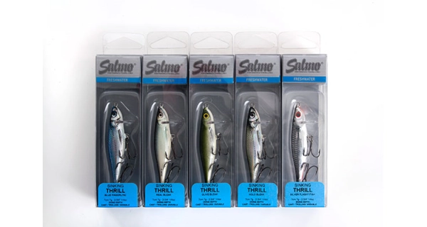 SALMO - Wobler Thrill Sinking 7 cm Olive Bleak