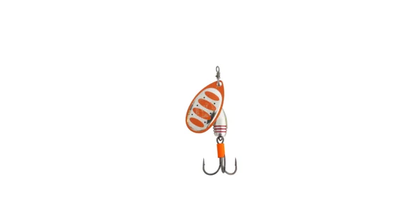 SAVAGE GEAR - Blyskáč SG Rotex Spinner veľ. 4 11 g Fluo Orange Silver