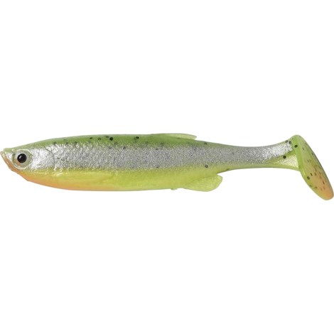 SAVAGE GEAR - Gumová nástraha 3D Fat Minnow T-tail Green Silver 10,5 cm 11 g