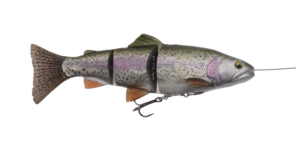 SAVAGE GEAR - Gumová nástraha 4D Line Thru Trout 20 cm 93 g SS Rainbow