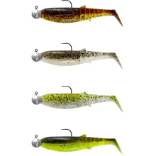 SAVAGE GEAR - Gumová nástraha Cannibal Shad Clearwater Mix 10 cm 9 gs háčikom 10 g #3/0 4 ks