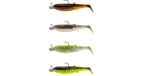 SAVAGE GEAR - Gumová nástraha Cannibal Shad Clearwater Mix 10 cm 9 gs háčikom 10 g #3/0 4 ks