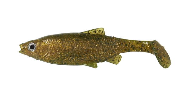 SAVAGE GEAR - Gumová nástraha LB Roach Paddle Tail 10 cm Muddy Roach