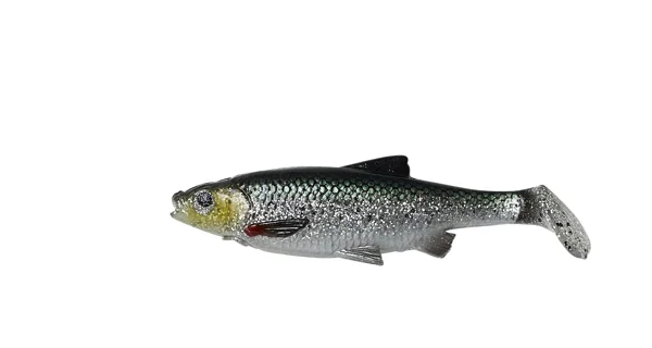 SAVAGE GEAR - Gumová nástraha LB Roach Paddle Tail 7,5 cm Green Silver