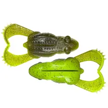 SAVAGE GEAR - Gumová nástraha Tough Toad 11 cm 30 g F RTF Pumpkin Chartreuse