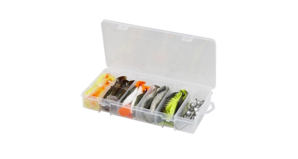 SAVAGE GEAR - Gumové nástrahy Cannibal Shad Kit Mixed Colors 36 ks 6,8 cm 8 cm