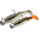 SAVAGE GEAR - Gumové nástrahy Cannibal Shad Kit Mixed Colors 36 ks 6,8 cm 8 cm