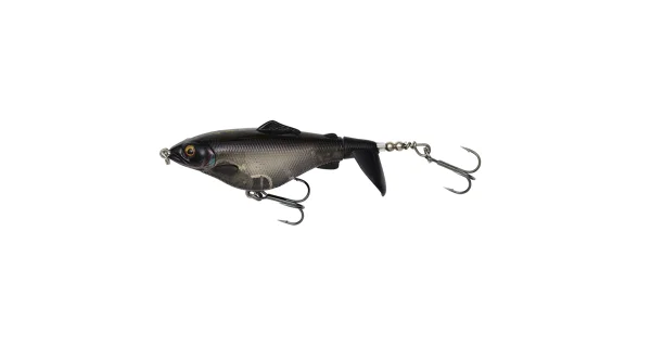 SAVAGE GEAR - Nástraha 3D Fat Smashtail 8 cm 12 g Floating Black Ghost