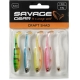 SAVAGE GEAR - Nástraha Craft Shad 10 cm 6 g Dark Water Mix 5 ks