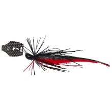 SAVAGE GEAR - Nástraha Crazy Swim Jig Sinking Black N Red 12,5 cm 14,5 g