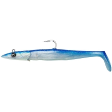 SAVAGE GEAR - Nástraha Sandeel V2 Sinking 15,5 cm 46 g Blue Pearl Silver 2+1