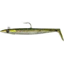 SAVAGE GEAR - Nástraha Sandeel V2 Sinking 15,5 cm 46 g Green Silver 2+1