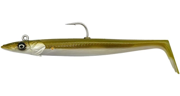 SAVAGE GEAR - Nástraha Sandeel V2 Sinking 15,5 cm 46 g Kaki 2+1