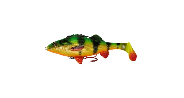 SAVAGE GEAR - Nástraha SG 4D perch shad 17,5 cm 67 g SS firetiger
