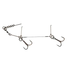 SAVAGE GEAR - Náväzec Titanium Corkscrew Stinger veľ. 2/0 23 kg 1 ks