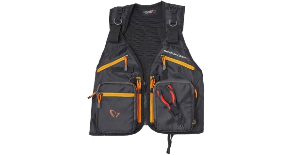 SAVAGE GEAR - Prívlačová vesta Pro-Tact Spinning Vest One Size Black