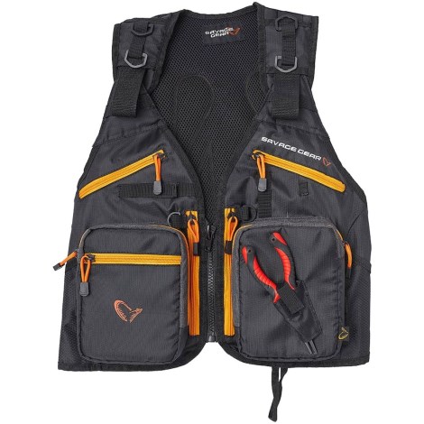 SAVAGE GEAR - Prívlačová vesta Pro-Tact Spinning Vest One Size Black