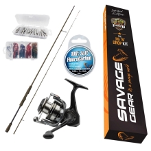 SAVAGE GEAR - Set Prútu Perch Academy Kit 3 The Jig N Drop Kit 2,33 m 5-18 g