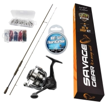 SAVAGE GEAR - Set Prútu Perch Academy Kit 3 The Jig N Drop Kit 2,33 m 5-18 g