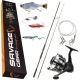 SAVAGE GEAR - Set prútu ŠŤUKA, navijaku a nástrah Mads Grosell Pure Pike Signature Kit