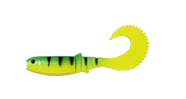 SAVAGE GEAR - SG LB cannibal curl tail 10 cm 5 g bulk firetiger