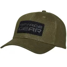 SAVAGE GEAR - Šiltovka Badge Baseball Cap Green
