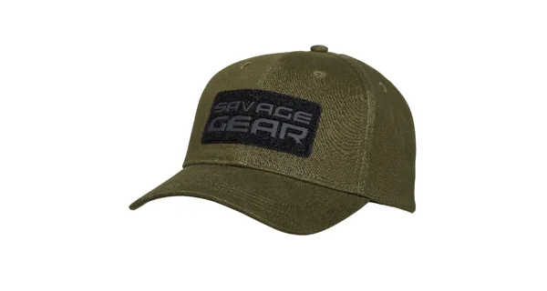 SAVAGE GEAR - Šiltovka Badge Baseball Cap Green