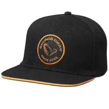SAVAGE GEAR - Šiltovka Badge Flatbill Cap Black Orange