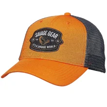 SAVAGE GEAR - Šiltovka Badge Trucker Cap Orange