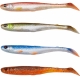 SAVAGE GEAR - Súprava nástrah Slender Scoop Shad 9 cm 4 g Clear Water Mix 4 ks