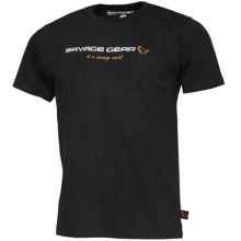 SAVAGE GEAR - Tričko Junior T-shirt veľ. 14 - 16 čierne