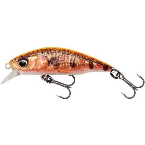 SAVAGE GEAR - Wobler 3D Sticklebait Twitch Sinking Fluo Orange Copper 4,5 cm 4 g