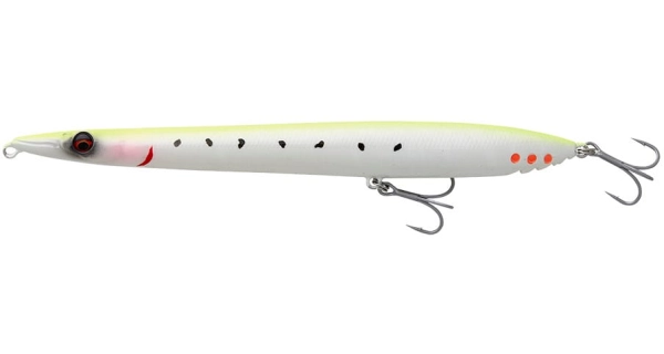 SAVAGE GEAR - Wobler Surf Walker 2 Sinking 15,5 cm 26,5 g Snow Lemon